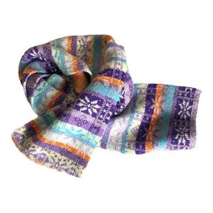 GAP Vintage multi color Lambswool scarf